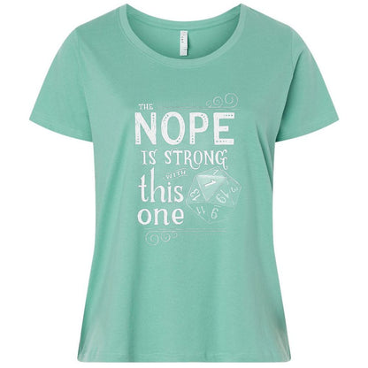 Ladies Curvy Jersey - P4Y6TXZW - Saltwater - 7