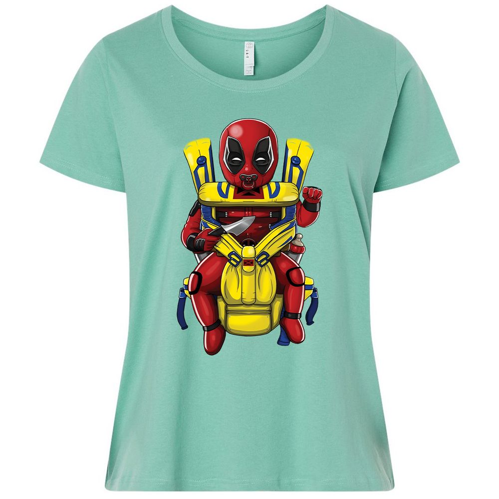 Ladies Curvy Jersey - U39L7A3T - Saltwater - 7