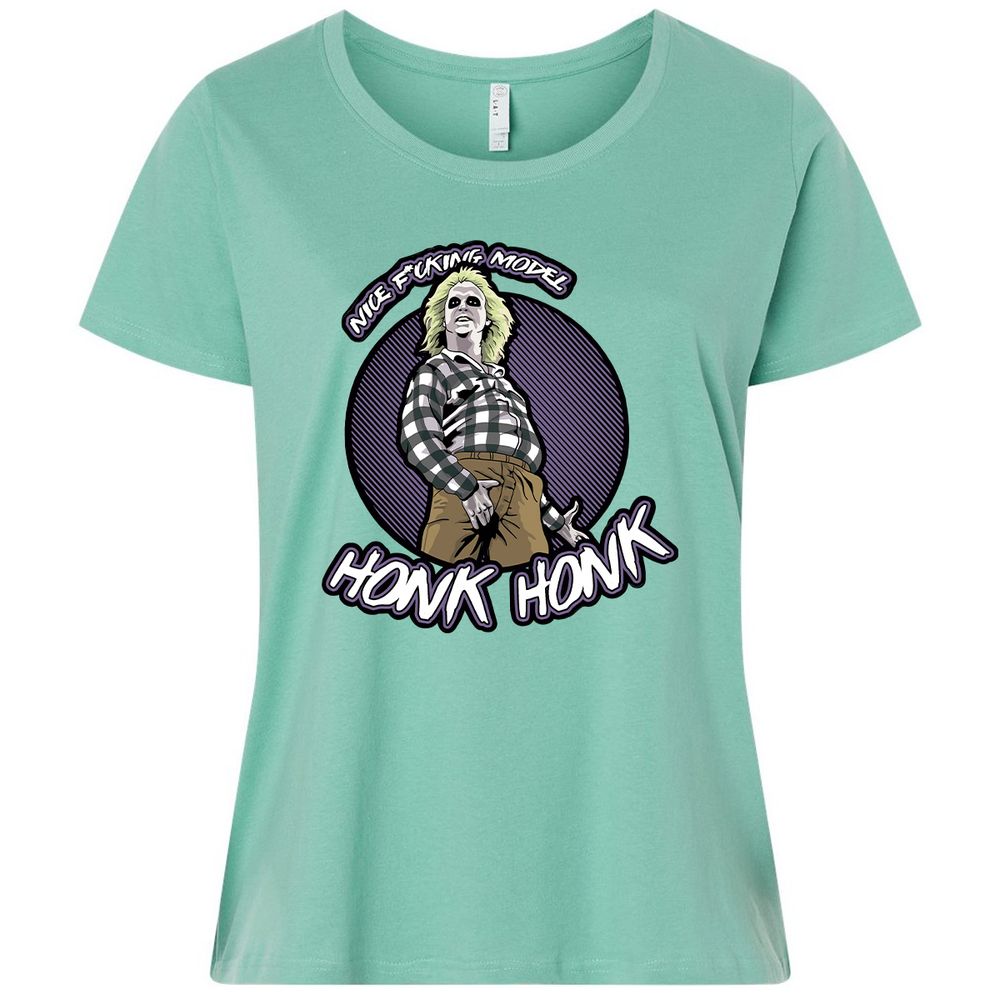 Ladies Curvy Jersey - SUHJYV7F - Saltwater - 7