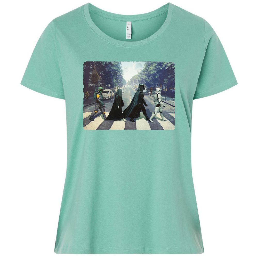 Ladies Curvy Jersey - T7D2KPJG - Saltwater - 7