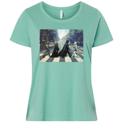 Ladies Curvy Jersey - T7D2KPJG - Saltwater - 7