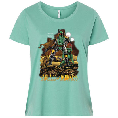 Ladies Curvy Jersey - MJ6SX9LY - Saltwater - 7