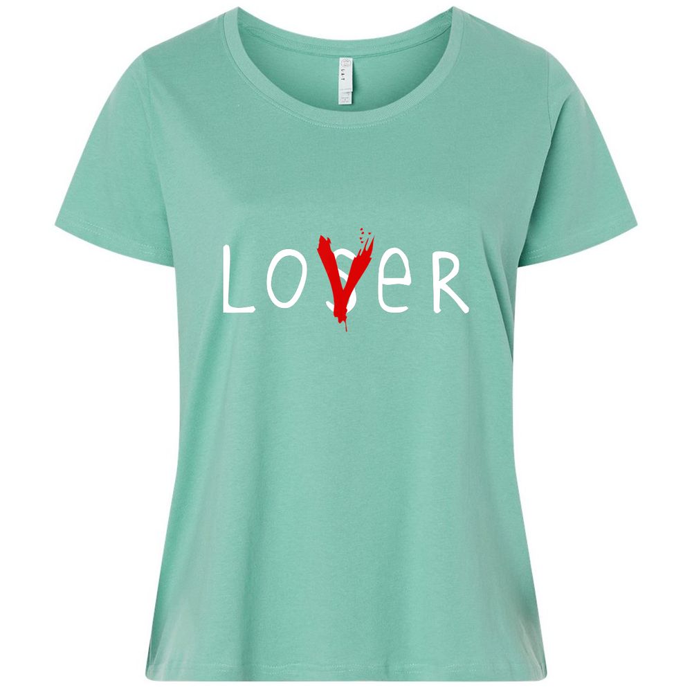 Ladies Curvy Jersey - 4RRUA8GF - Saltwater - 7