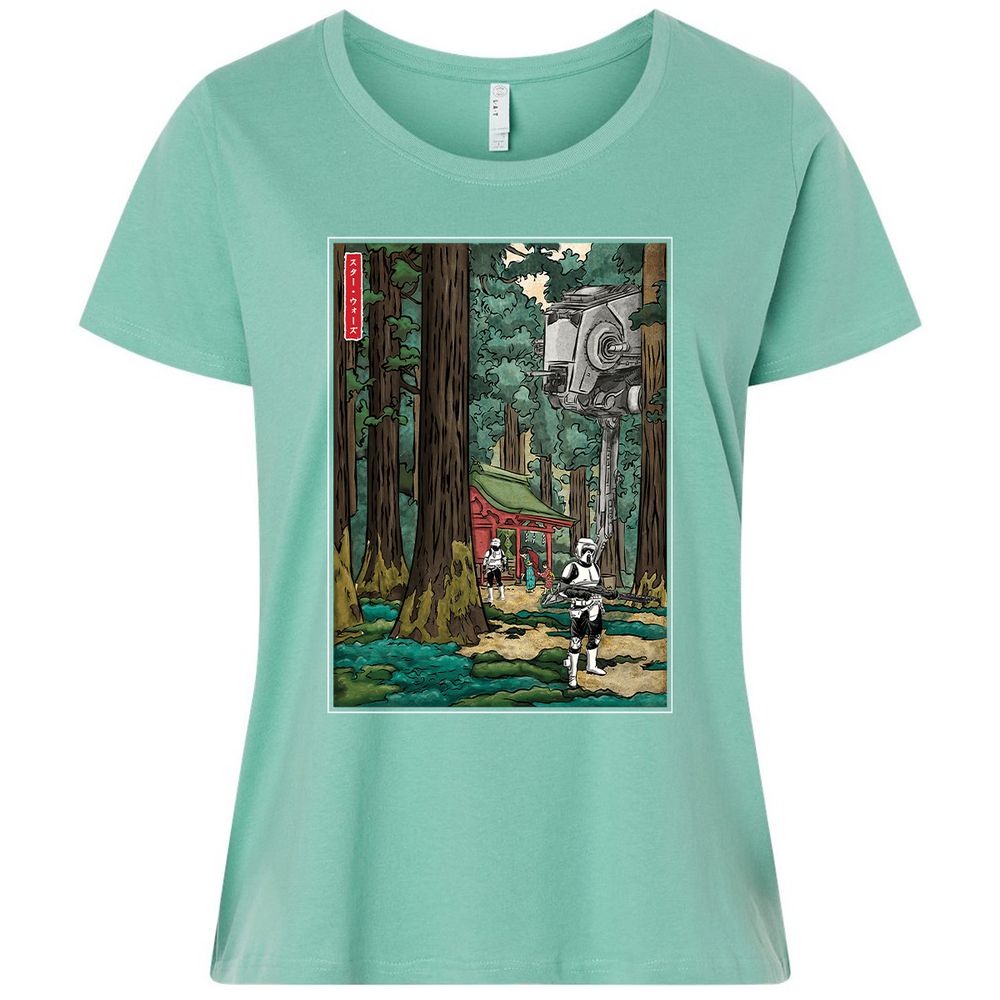 Ladies Curvy Jersey - QKDJFY2W - Saltwater - 7