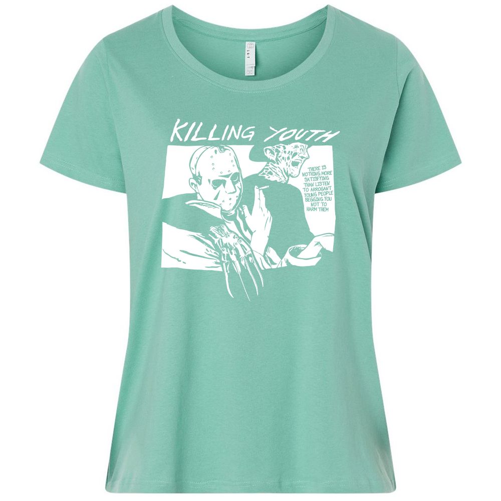 Ladies Curvy Jersey - 2Y2MRG9X - Saltwater - 7