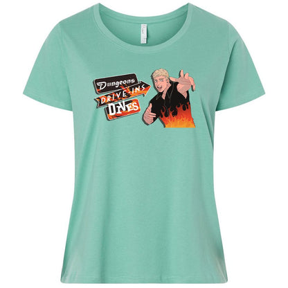 Ladies Curvy Jersey - 6SL4F4R6 - Saltwater - 7