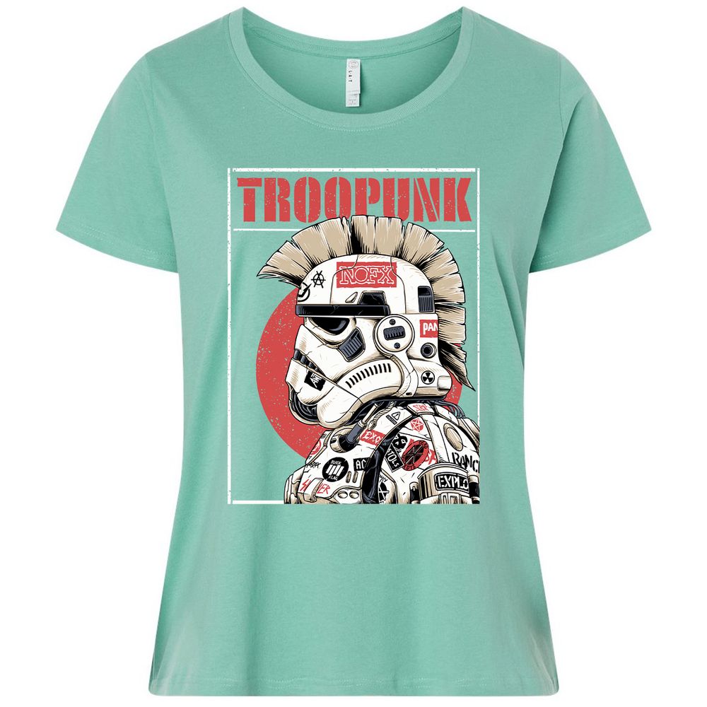 Ladies Curvy Jersey - JUJUX5DP - Saltwater - 7