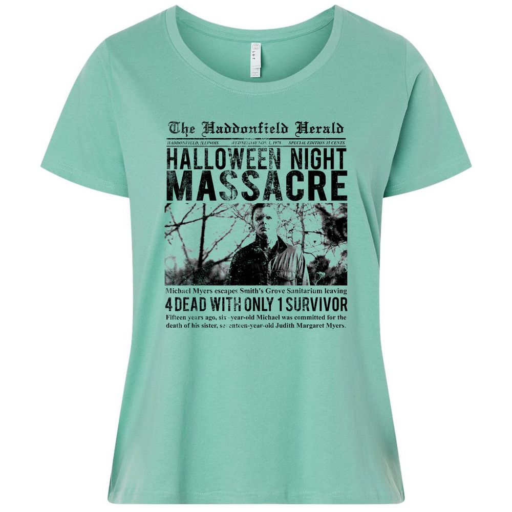 Ladies Curvy Jersey - 3WWWQW9Q - Saltwater - 7