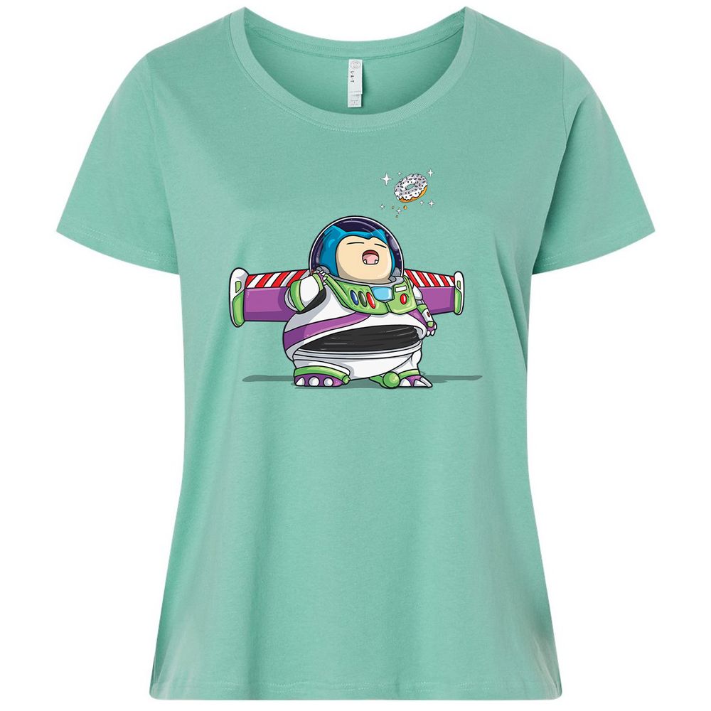 Ladies Curvy Jersey - 552XUJ7P - Saltwater - 7