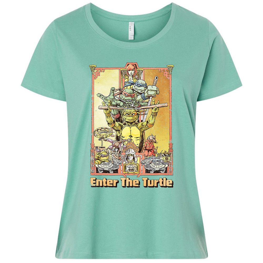 Ladies Curvy Jersey - Z7RKGGXQ - Saltwater - 7