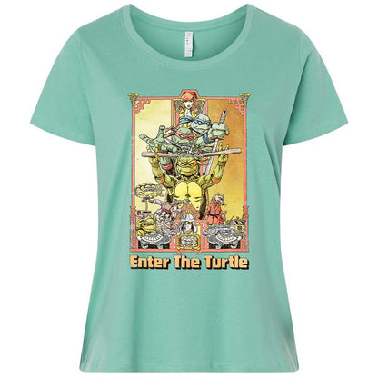 Ladies Curvy Jersey - Z7RKGGXQ - Saltwater - 7