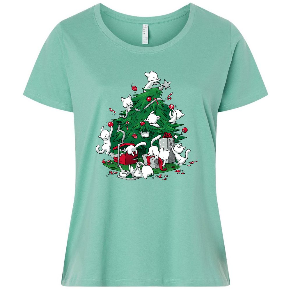 Ladies Curvy Jersey - YX7KPQ45 - Saltwater - 7