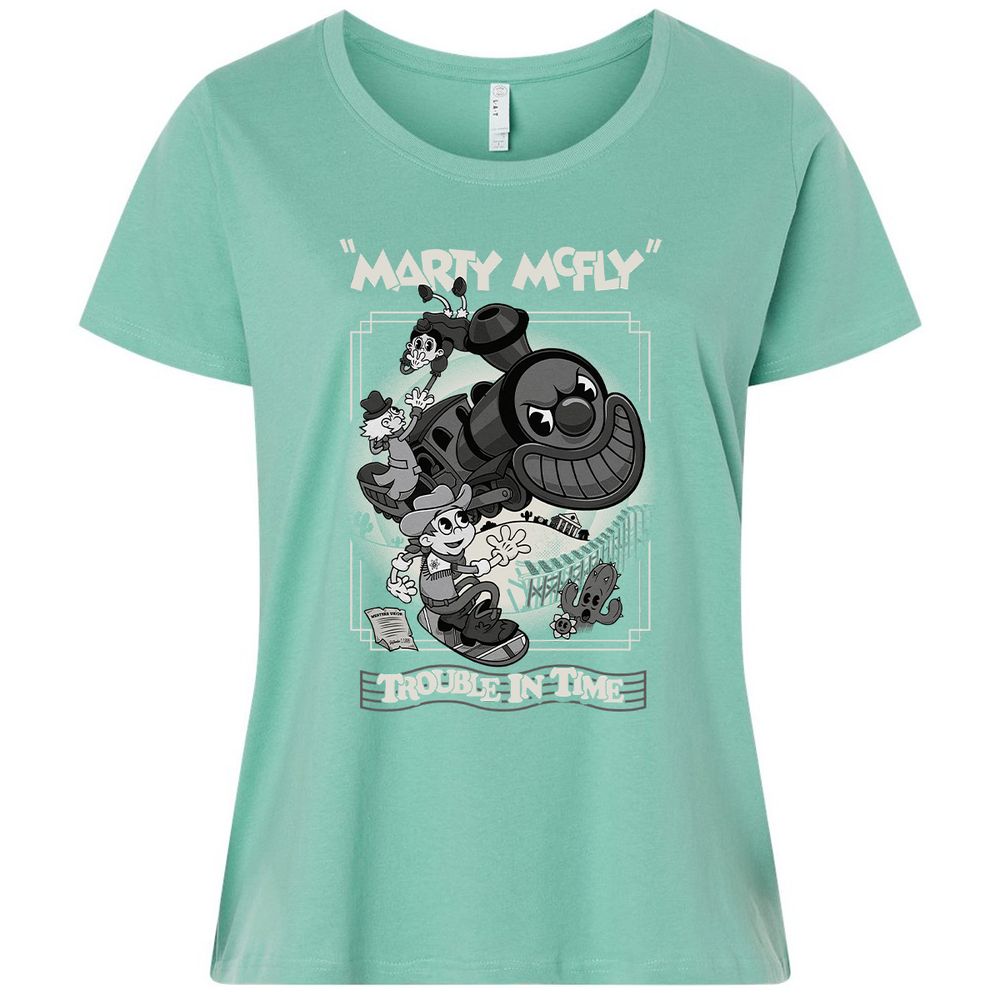 Ladies Curvy Jersey - R14TQYJN - Saltwater - 7