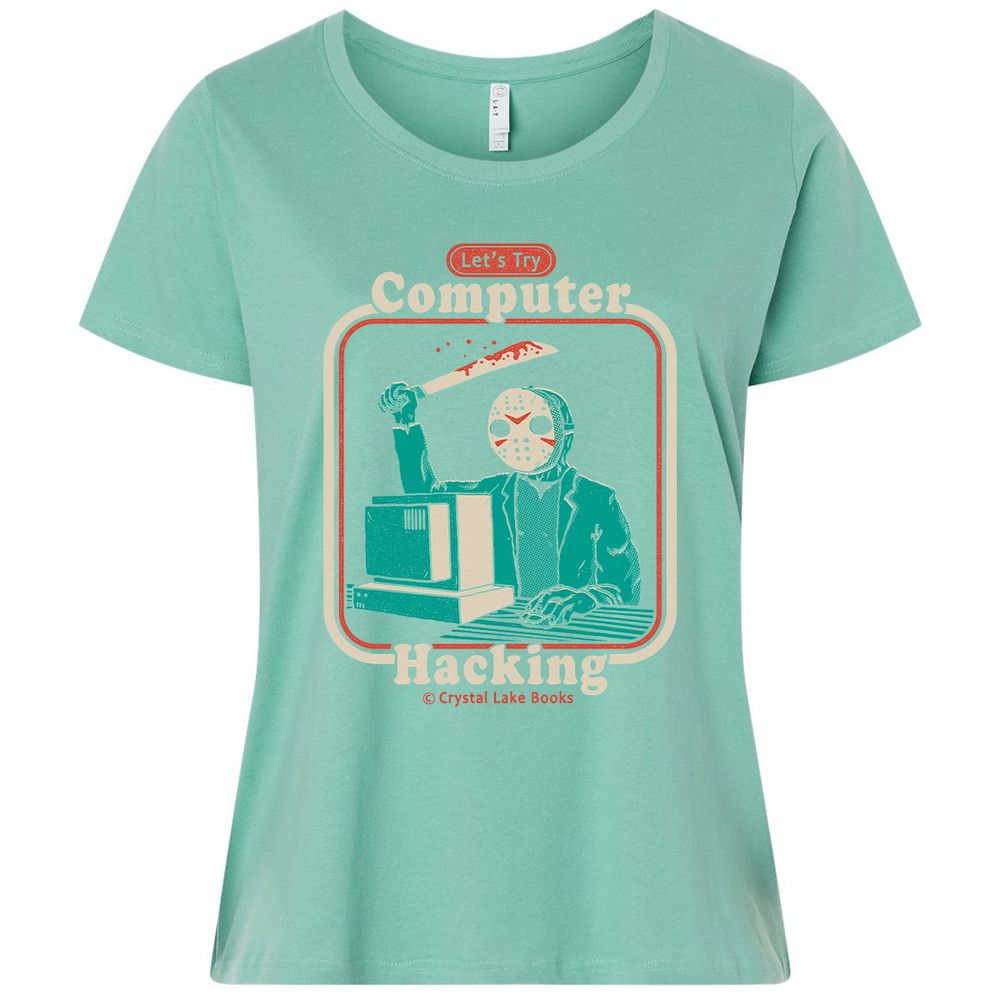 Ladies Curvy Jersey - NFM9V4Y7 - Saltwater - 7