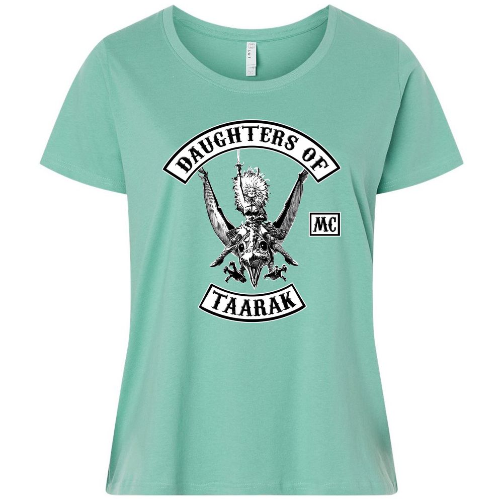 Ladies Curvy Jersey - H1A3ER7Z - Saltwater - 7