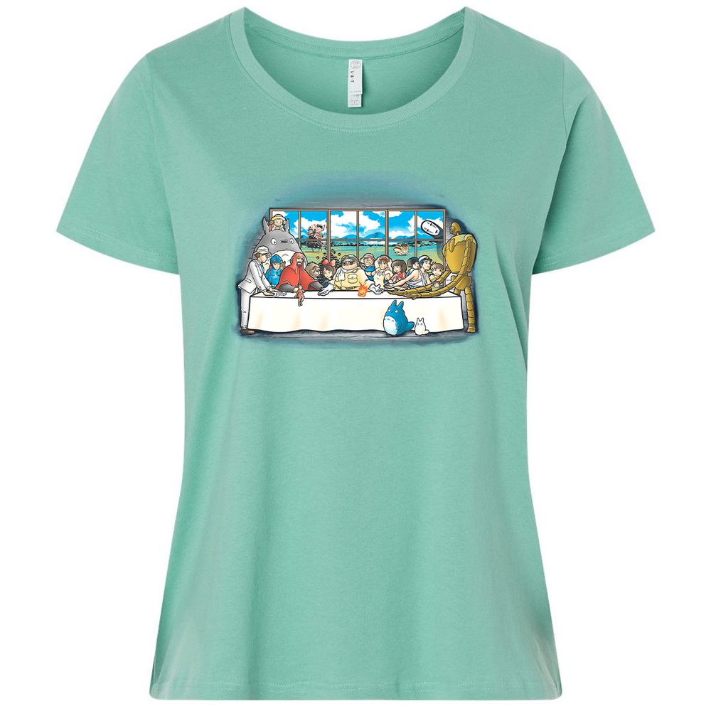 Ladies Curvy Jersey - VFS6118Q - Saltwater - 7