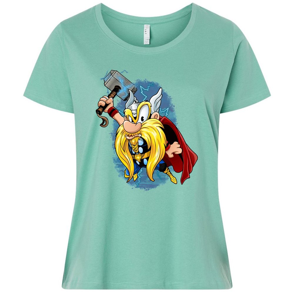 Ladies Curvy Jersey - WBEPTY4T - Saltwater - 7