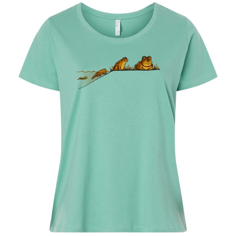 Ladies Curvy Jersey - HDN1FJYV - Saltwater - 7