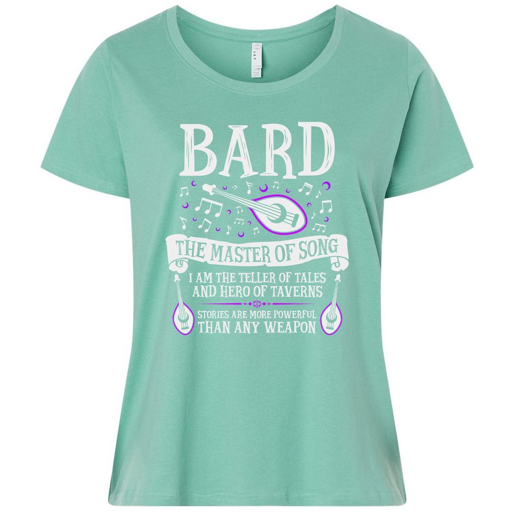 Ladies Curvy Jersey - V61EKGH9 - Saltwater - 7