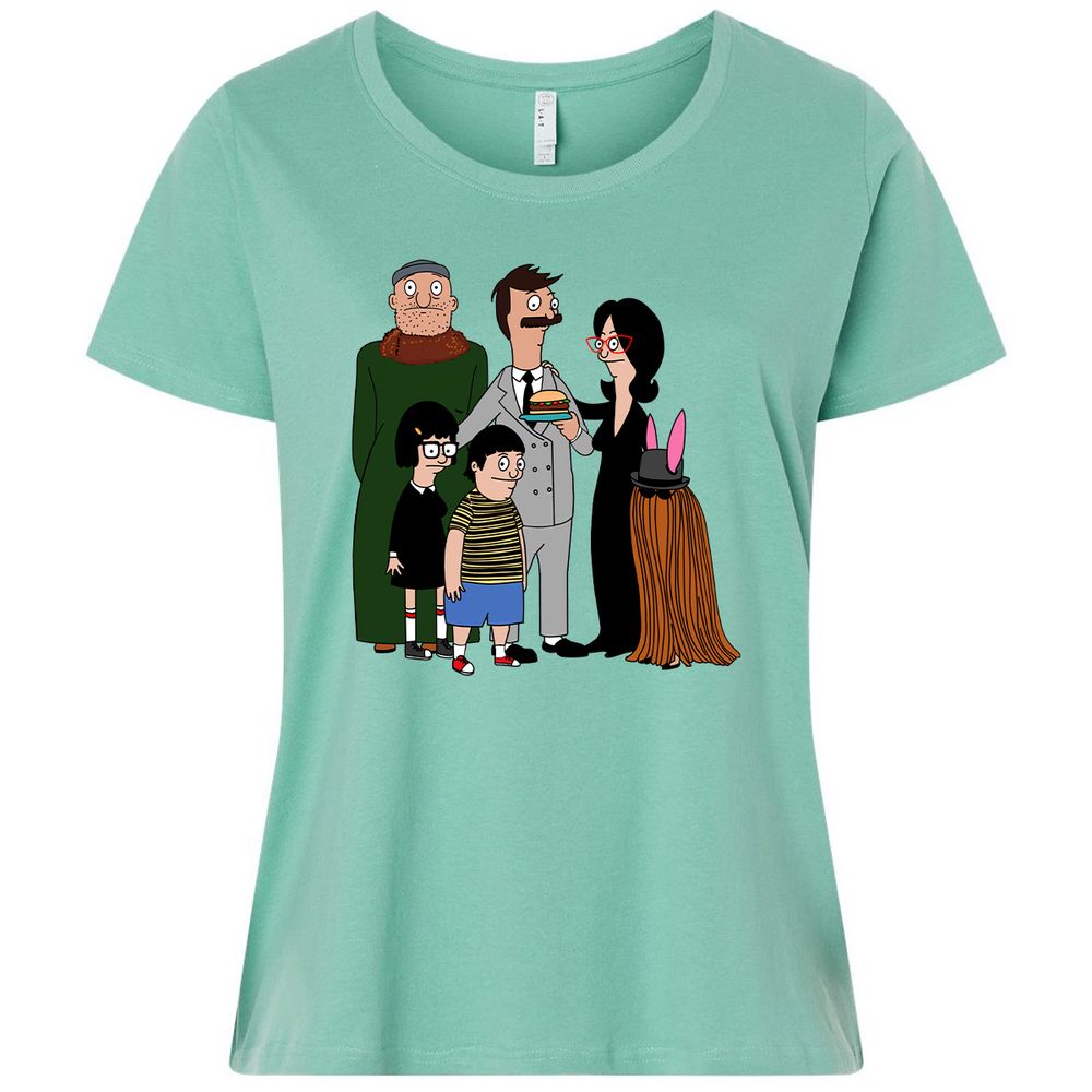 Ladies Curvy Jersey - Q2YSVAG3 - Saltwater - 7