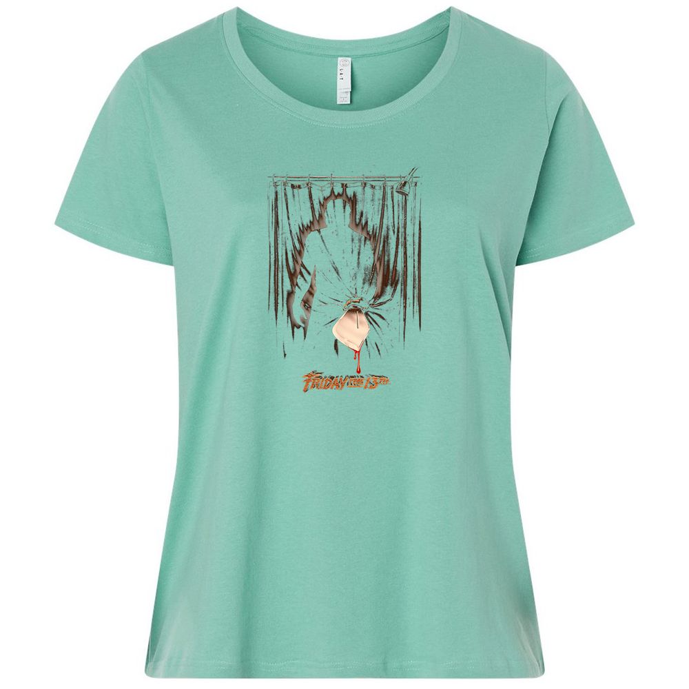 Ladies Curvy Jersey - PFXYLPFK - Saltwater - 7