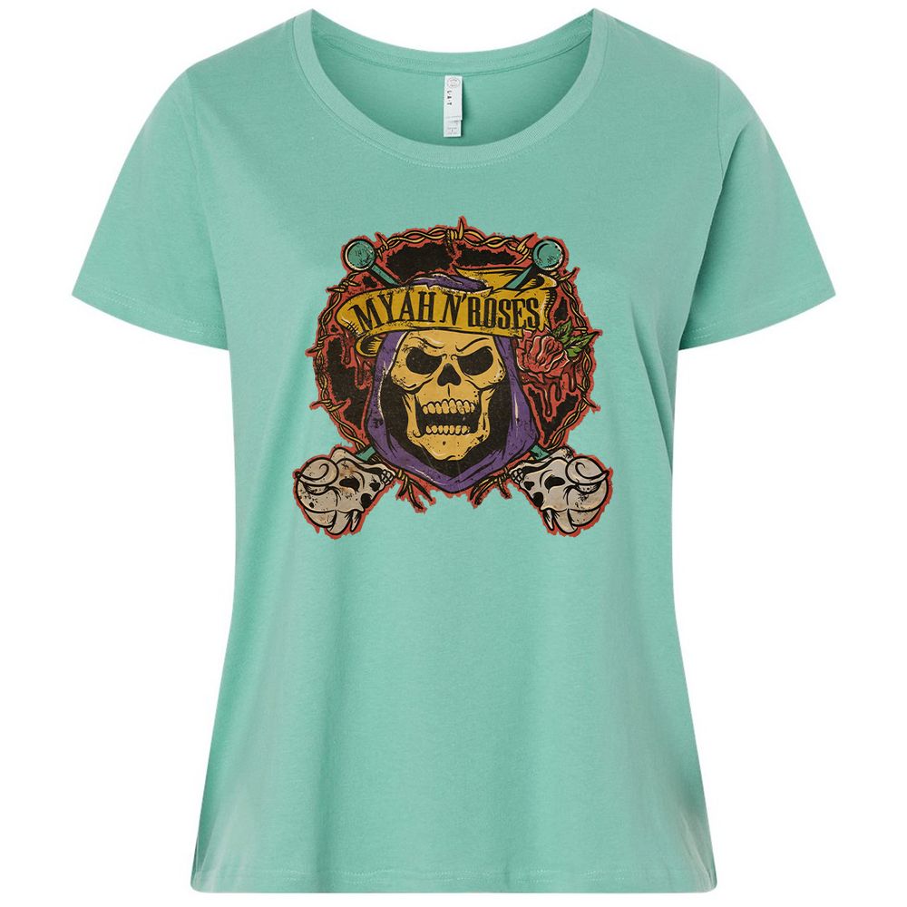 Ladies Curvy Jersey - 5H7RJ79B - Saltwater - 7