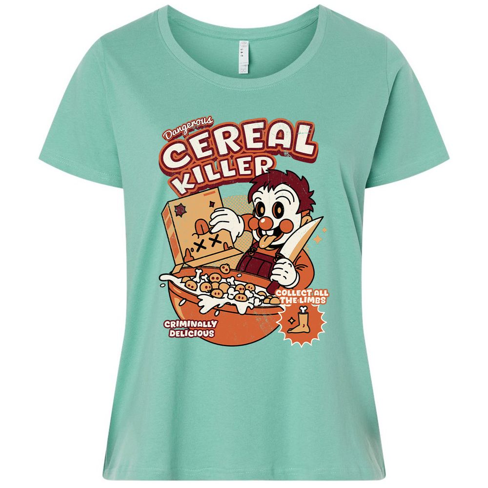 Ladies Curvy Jersey - 1V7FS5U6 - Saltwater - 7