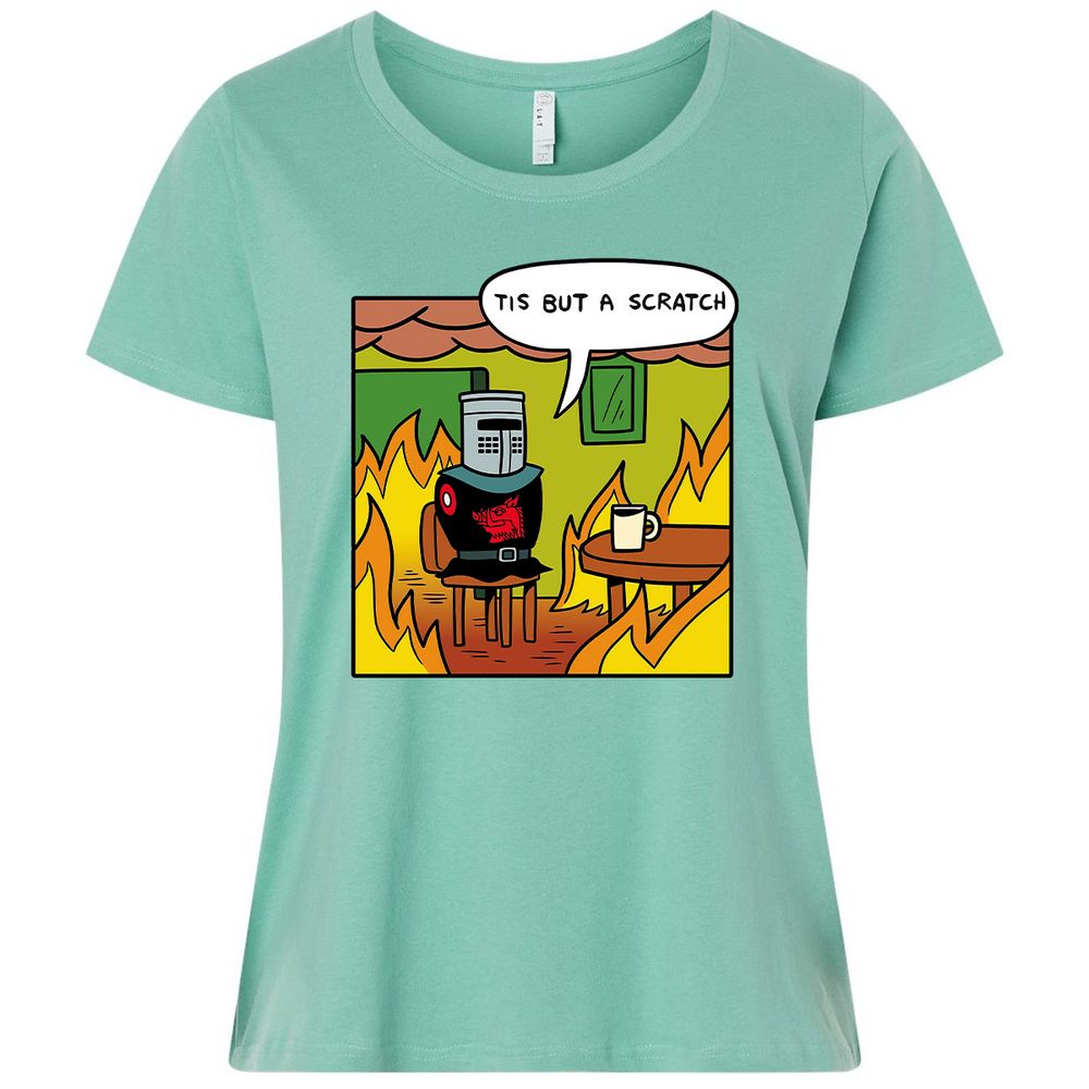 Ladies Curvy Jersey - KXQUM8RA - Saltwater - 7