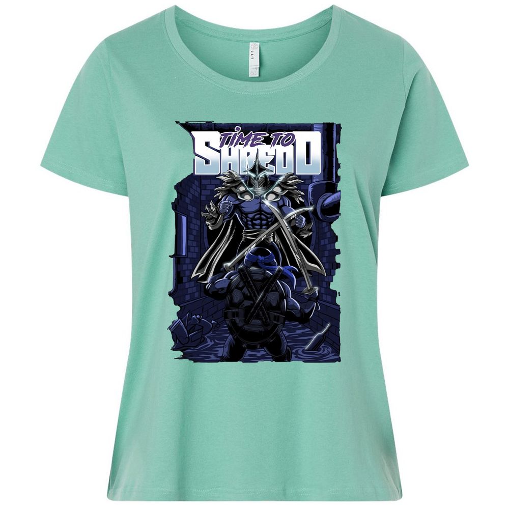 Ladies Curvy Jersey - BPZP8AUV - Saltwater - 7