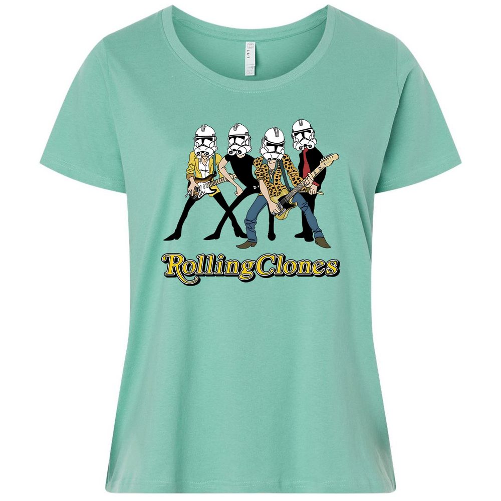 Ladies Curvy Jersey - NTVUZLFP - Saltwater - 7