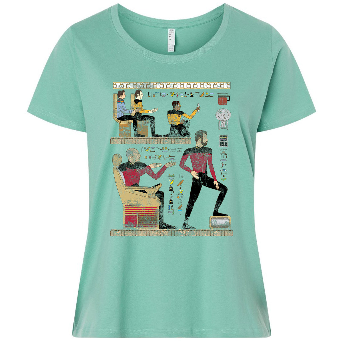 Ladies Curvy Jersey - 51KSX8RS - Saltwater - 7