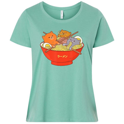 Ladies Curvy Jersey - Q6B9DU23 - Saltwater - 7