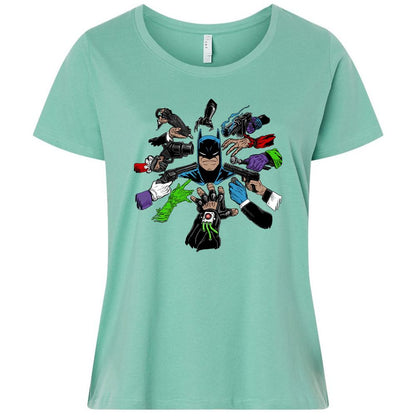 Ladies Curvy Jersey - 5XT1LHER - Saltwater - 7