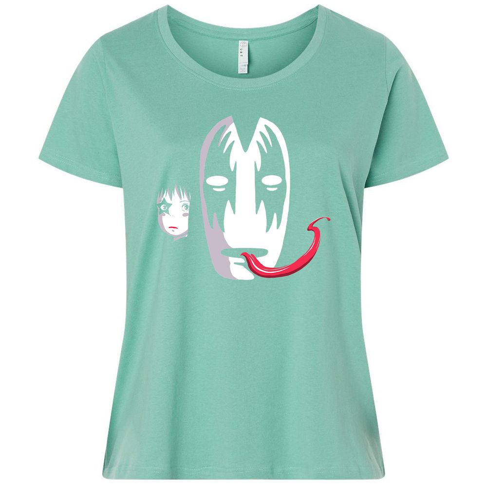 Ladies Curvy Jersey - 7FR9D7JK - Saltwater - 7