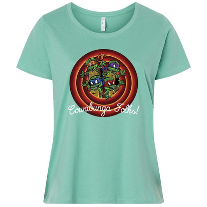 Ladies Curvy Jersey - BK7MDU2S - Saltwater - 7