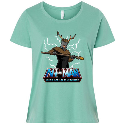 Ladies Curvy Jersey - ER69K3QN - Saltwater - 7