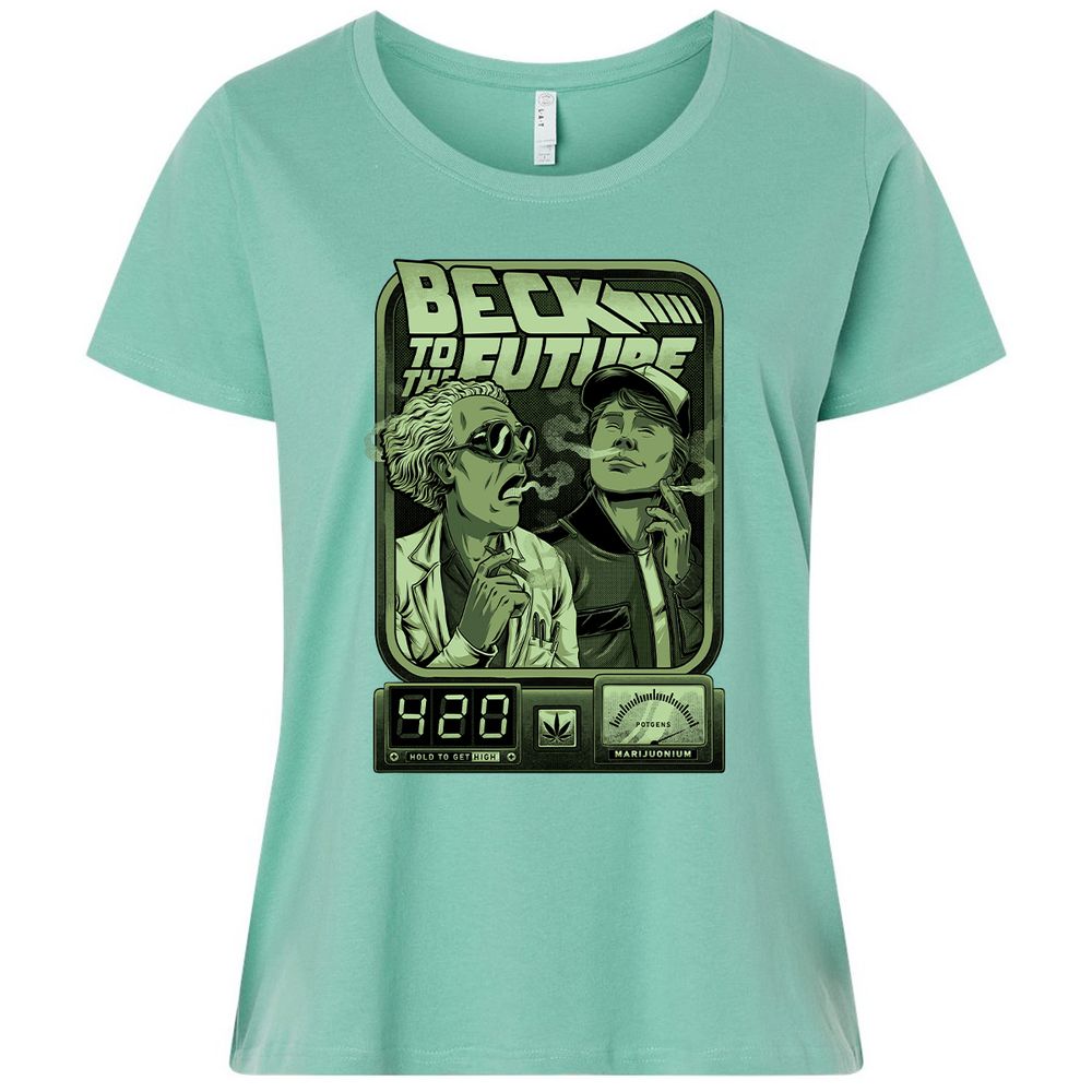 Ladies Curvy Jersey - KNYV49UX - Saltwater - 7