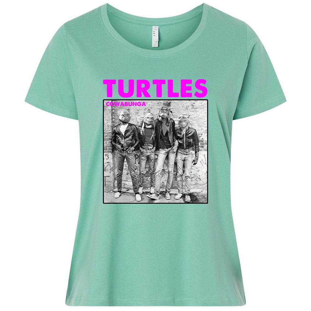 Ladies Curvy Jersey - 4BAK9FGC - Saltwater - 7