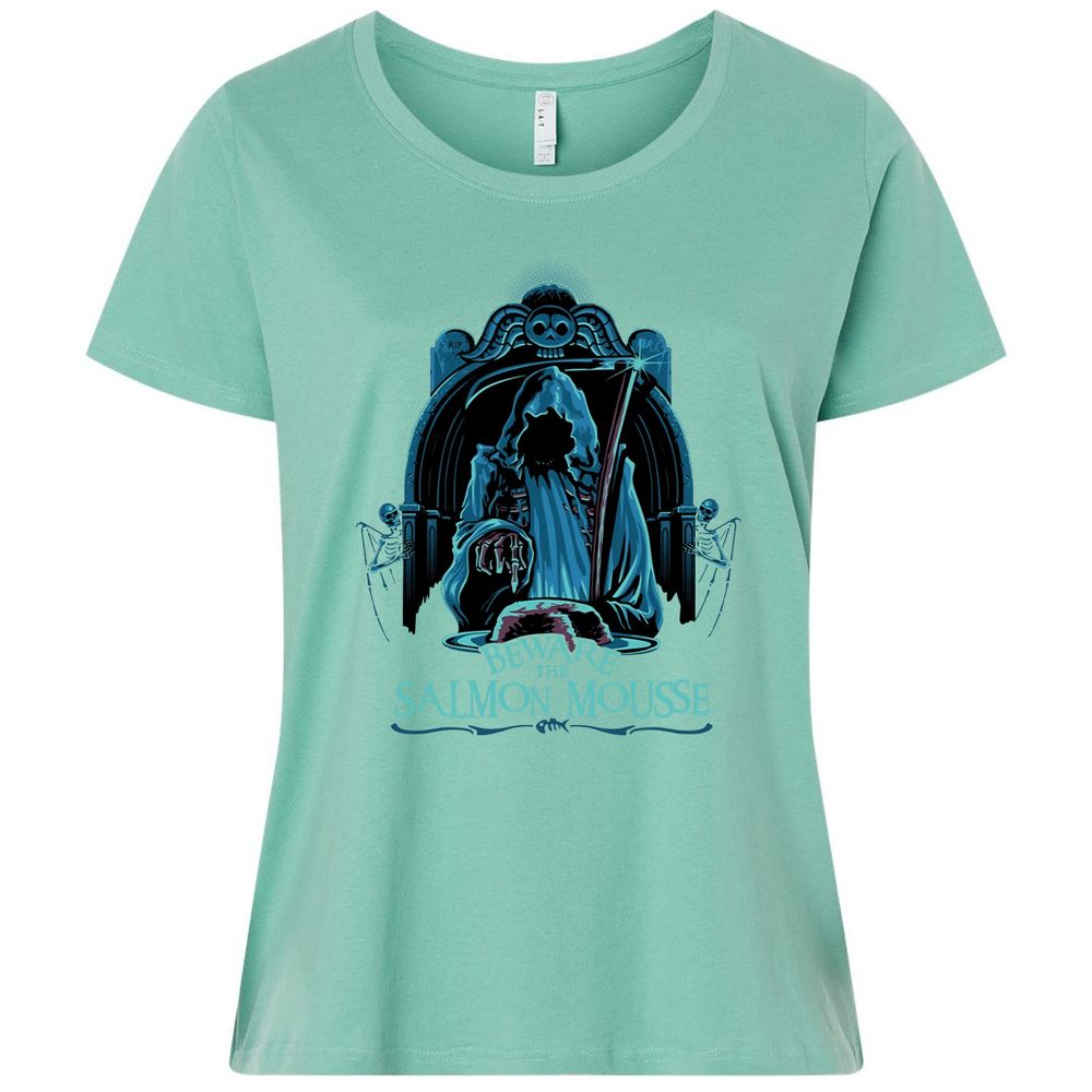 Ladies Curvy Jersey - UKWJ7FVZ - Saltwater - 7