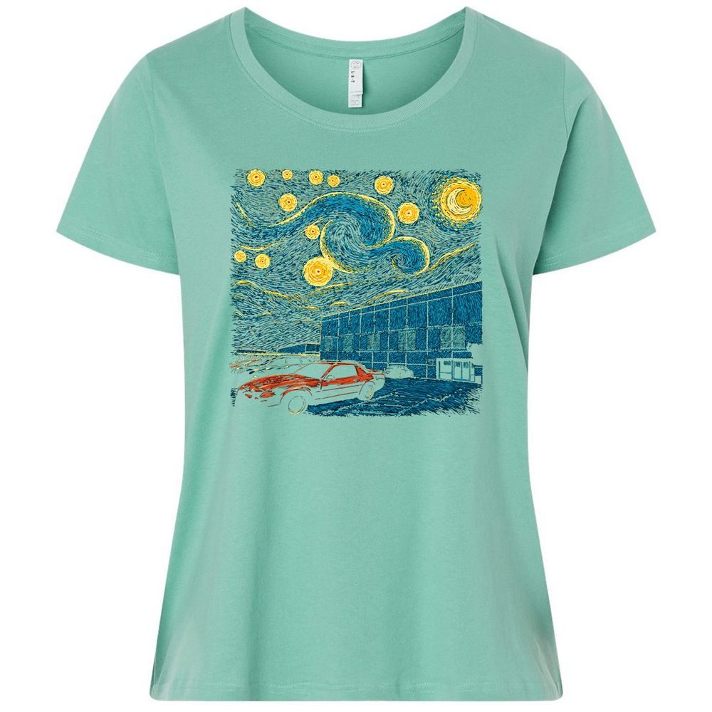 Ladies Curvy Jersey - DED1WZGT - Saltwater - 7