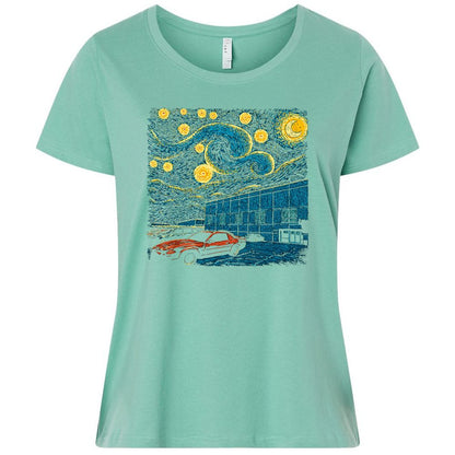 Ladies Curvy Jersey - DED1WZGT - Saltwater - 7