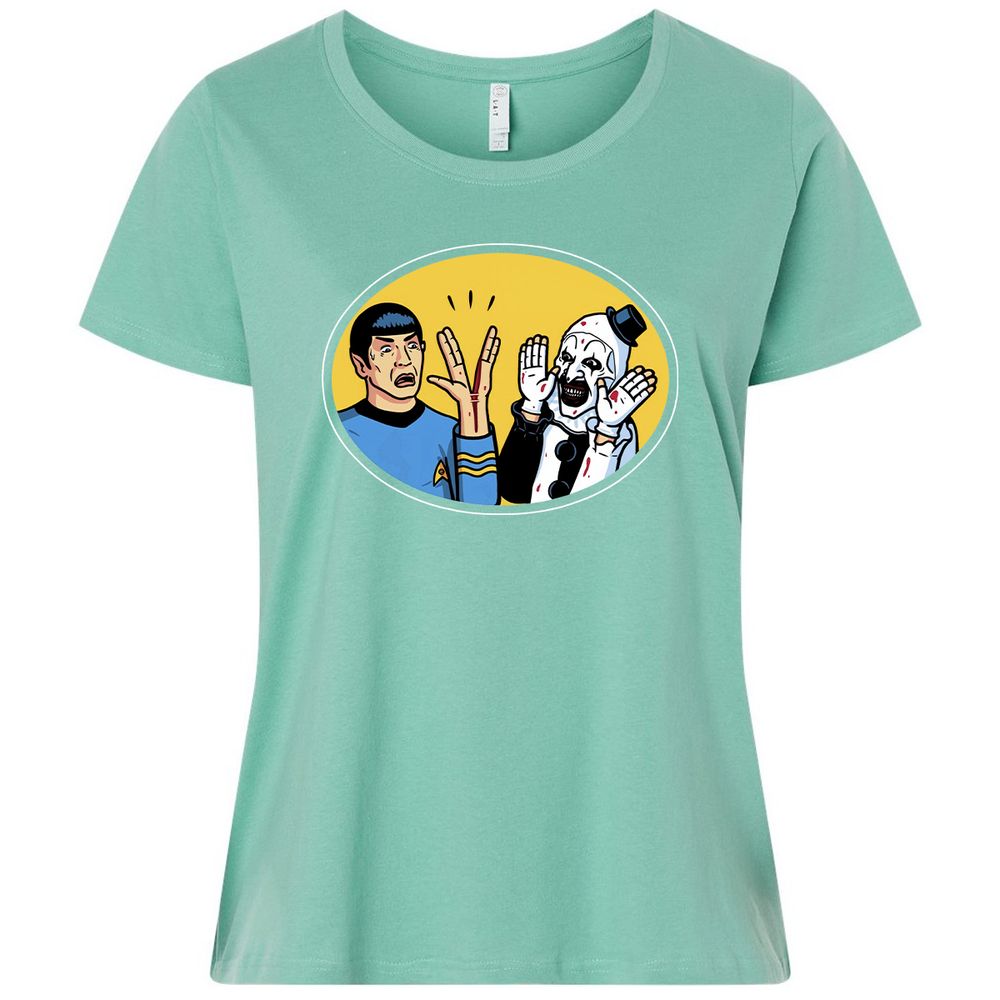 Ladies Curvy Jersey - A23L4TV9 - Saltwater - 7