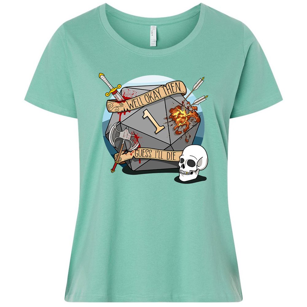 Ladies Curvy Jersey - QCPN7LWH - Saltwater - 7