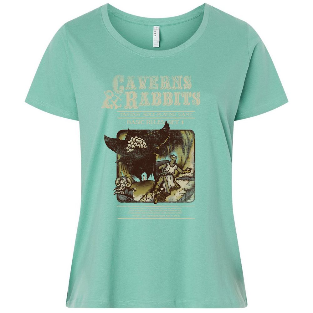 Ladies Curvy Jersey - 8Z2YB7CW - Saltwater - 7