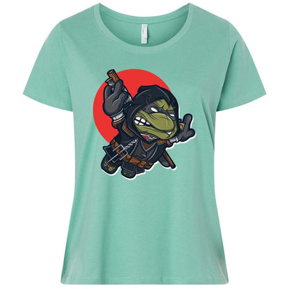 Ladies Curvy Jersey - 2GLFWL4Q - Saltwater - 7