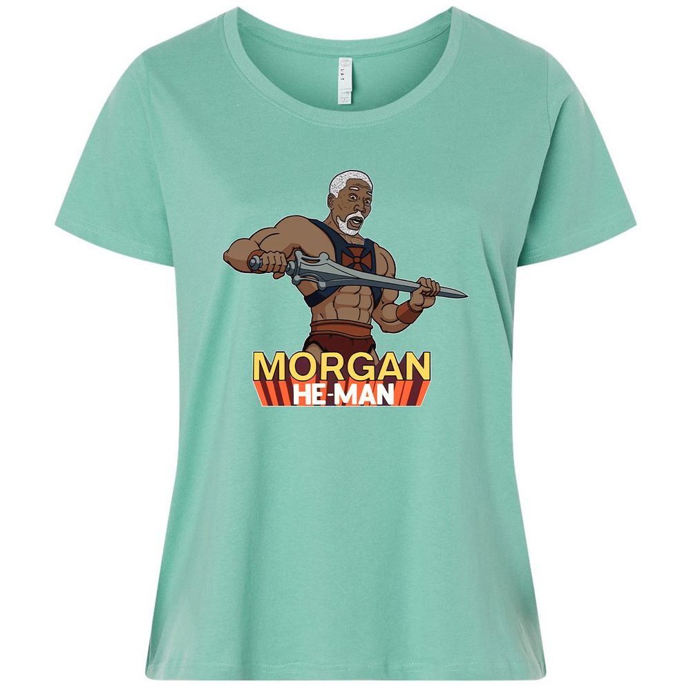 Ladies Curvy Jersey - C5ZA7Q7J - Saltwater - 7