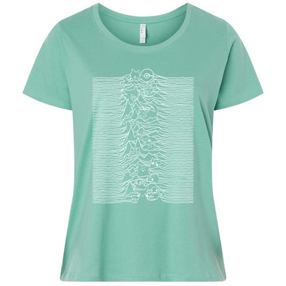 Ladies Curvy Jersey - J4ZB8UHN - Saltwater - 7