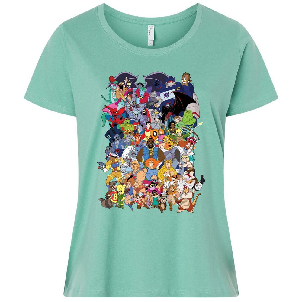 Ladies Curvy Jersey - 6U1L8L11 - Saltwater - 7