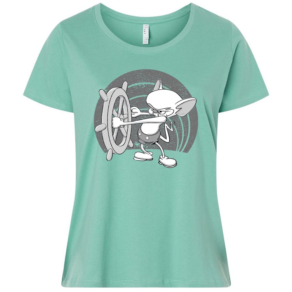 Ladies Curvy Jersey - EYDUM9TL - Saltwater - 7