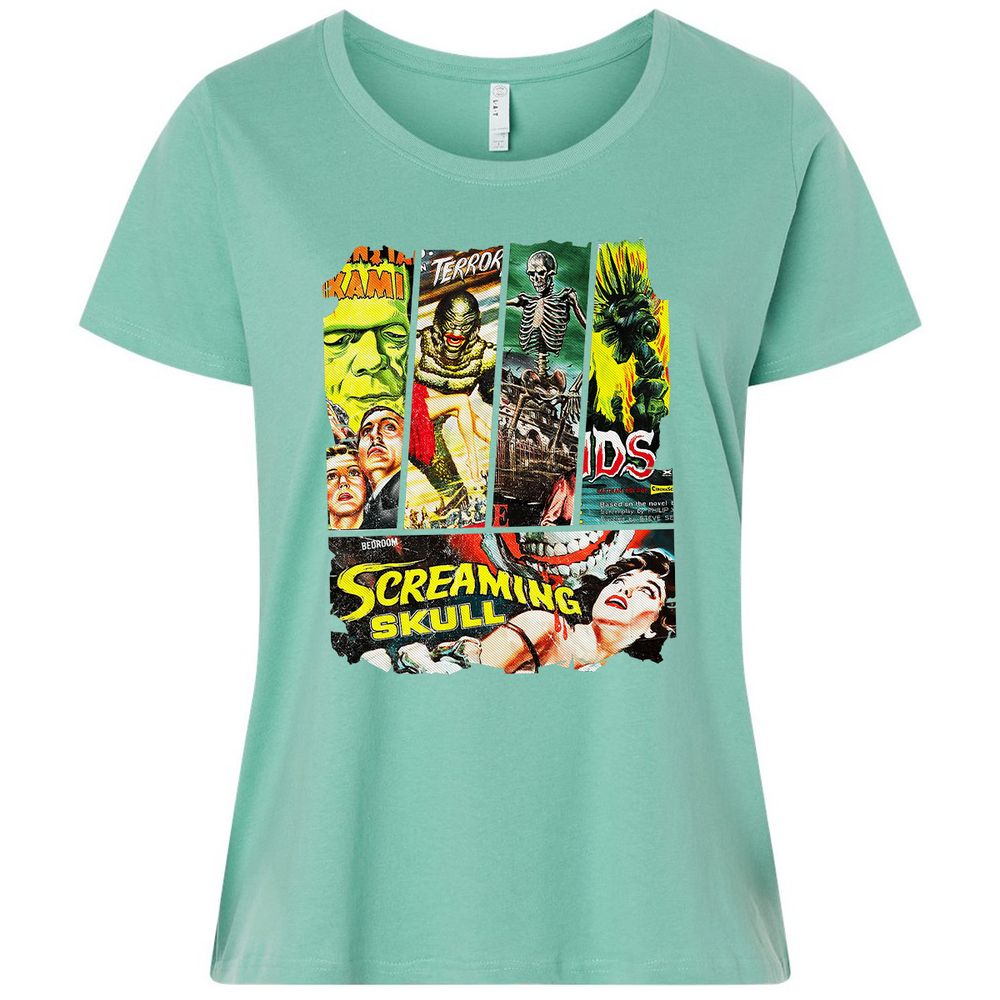 Ladies Curvy Jersey - T39H9Y8U - Saltwater - 7